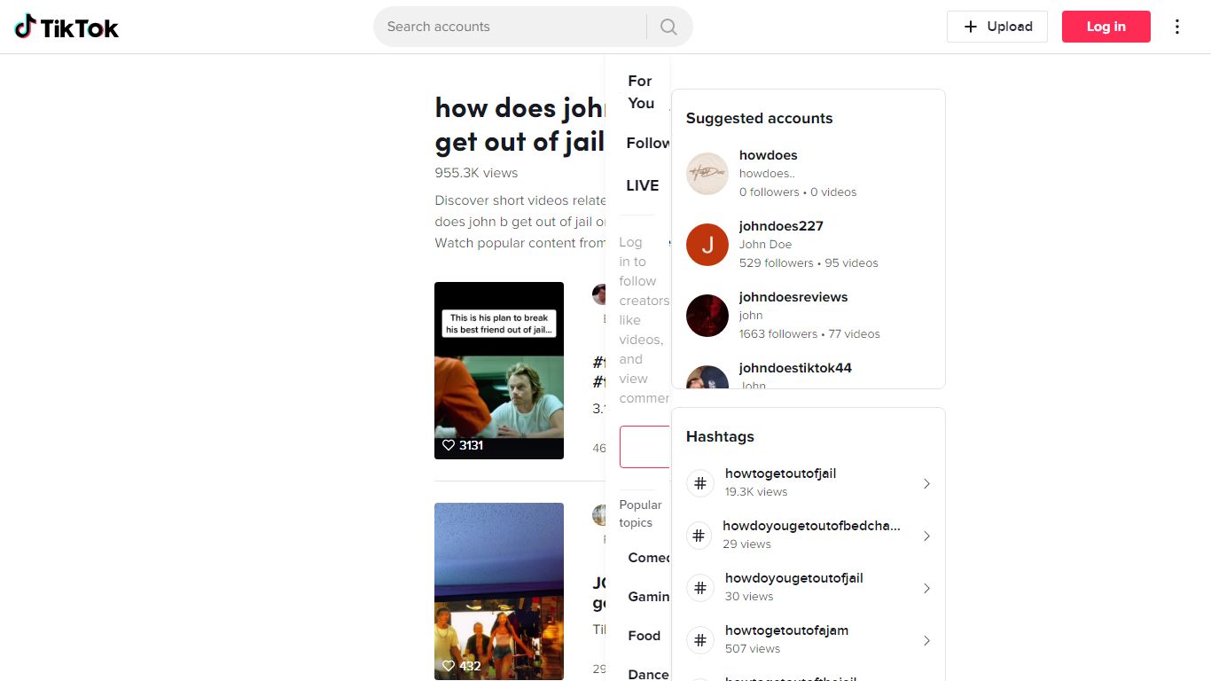 Discover how does john b get out of jail 's popular videos | TikTok